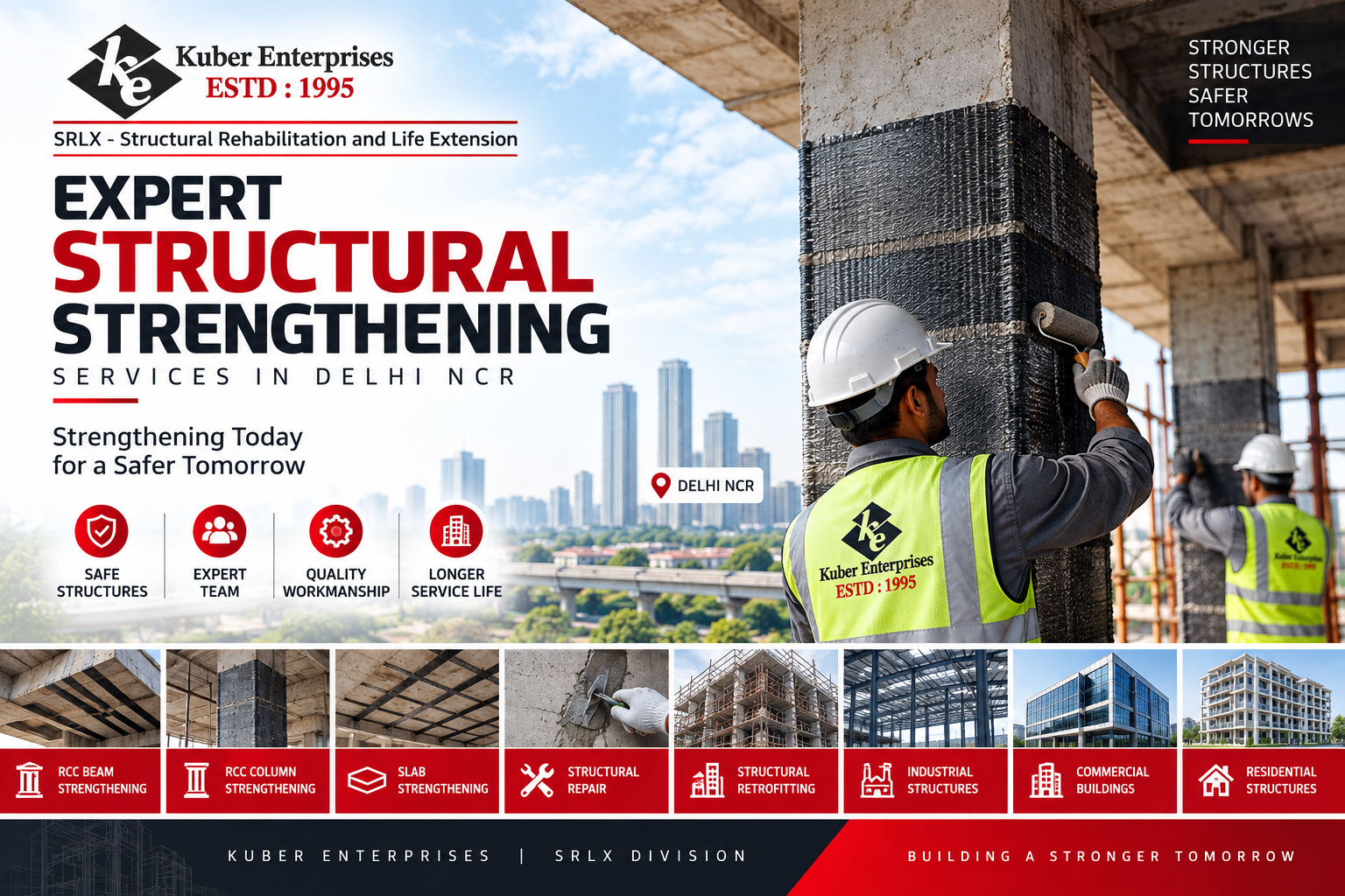 Expert Structural Strengthening Services in Delhi NCR